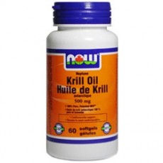 나우 크릴새우 Krill oil 오일 500mg 60정